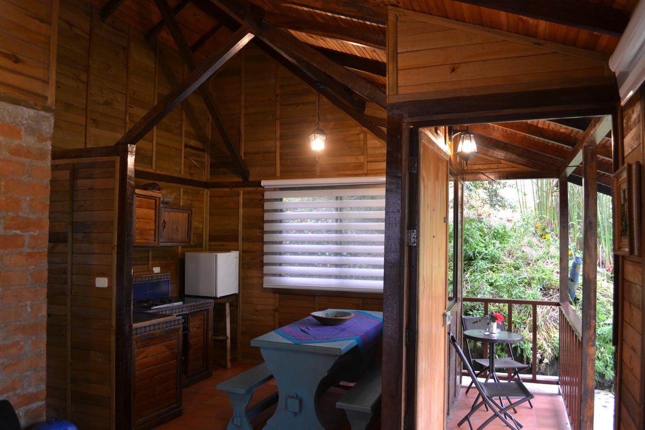 Cabanas Valle Del Cocora La Truchera Salento Dış mekan fotoğraf