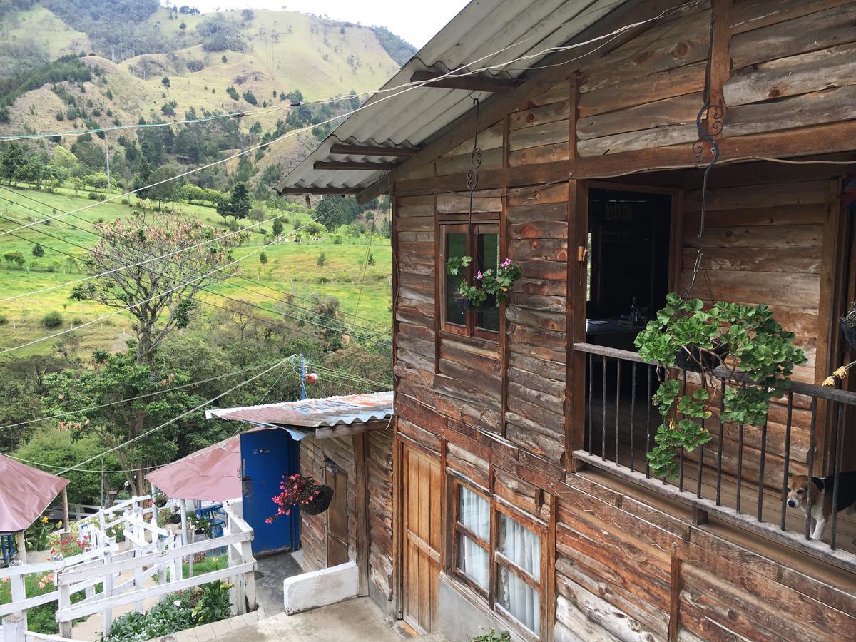 Cabanas Valle Del Cocora La Truchera Salento Dış mekan fotoğraf